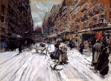 Cross Streets of New York Everett Shinn