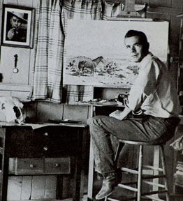Bill Bender from Ed Ainsworth's Painters of the Desert 1960