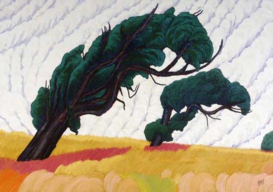 Jack Stuppin Wind and Trees