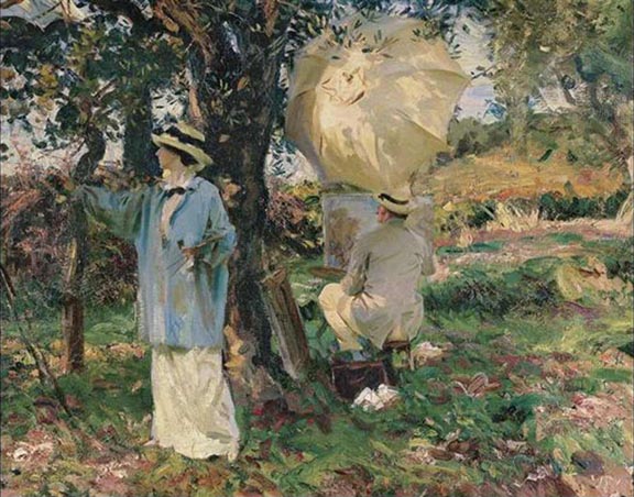 John Singer Sargent The Sketchers