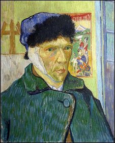 Vincent Van Gogh Bandaged Ear Self Portrait