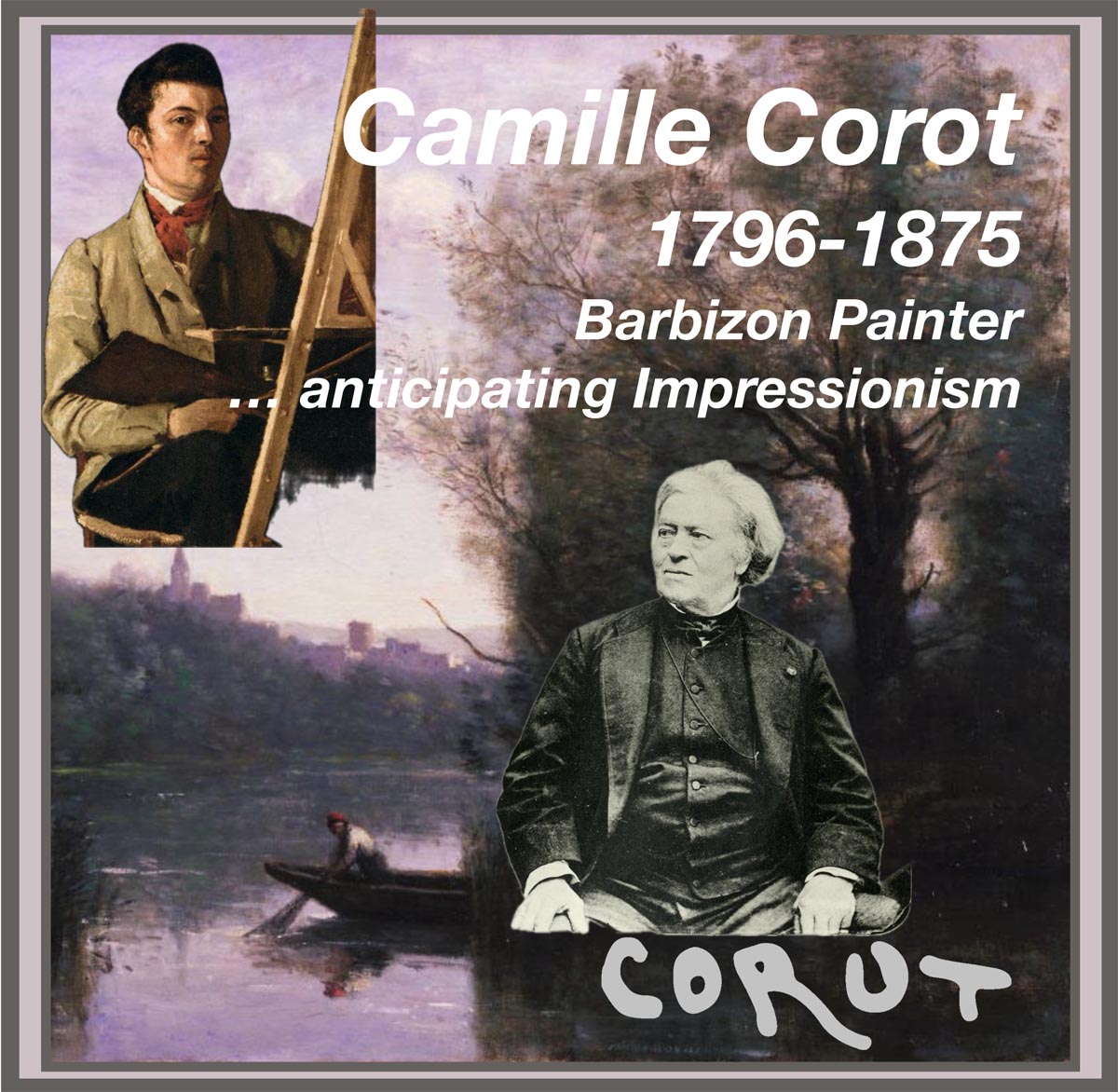 Camille Corot, Postcard Thumbnail