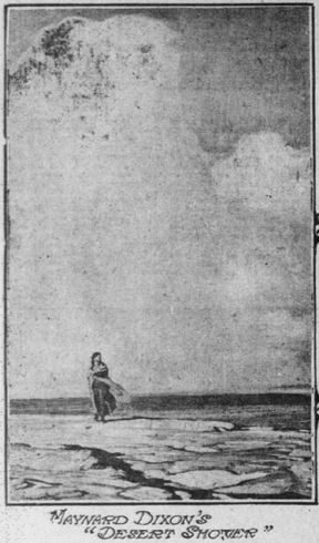 SF Call Maynard Dixon Desert Shower