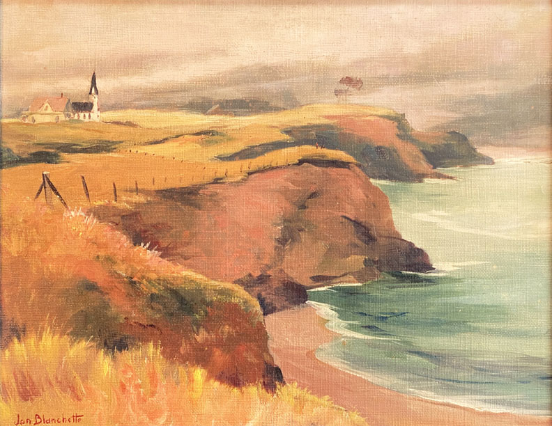 John Blanchette, Mendocino Church