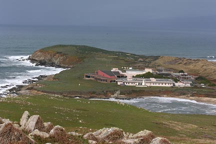 Bodega Marine Lab located on the shores of Horseshoe Cove