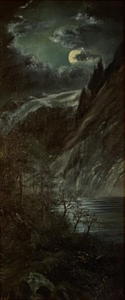 California School, Sentinel Rock, Yosemite Nocturne
