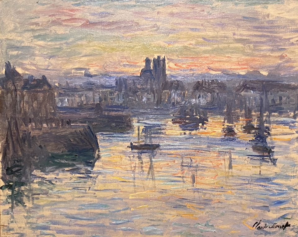 Claude Monet 1840-1926, Port of Dieppe, Evening, 1882 