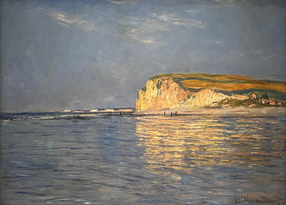 Claude Monet, Low Tide at Pourville near Dieppe, 1882, The Cleveland Museum of Art