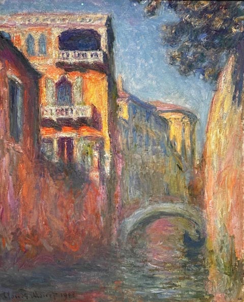 Claude Monet, The Rio della Salute, 1908 Museum Barberini, Potsdam (near Berlin, Germany)