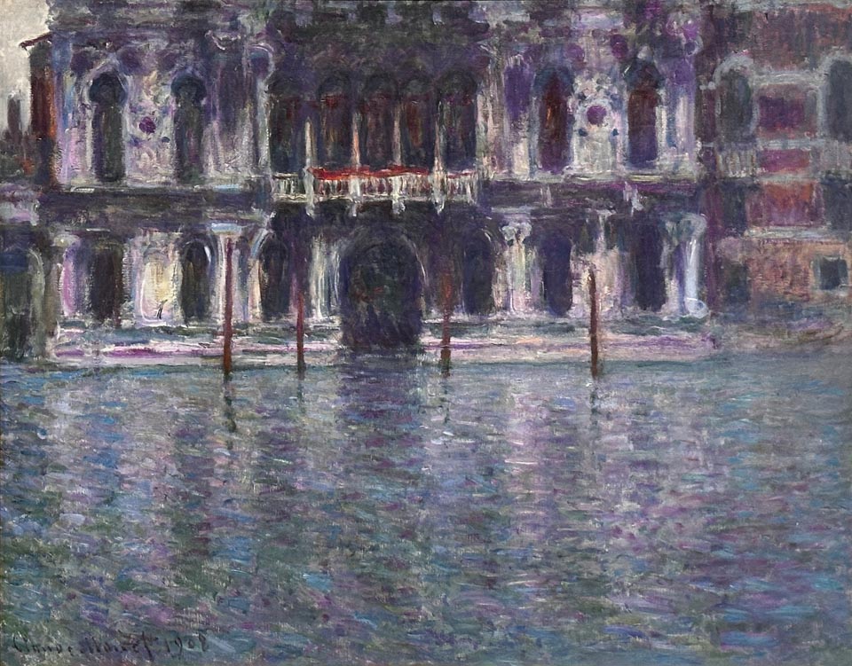 Claude Monet, The Palazzo Contarini, 1908, Museum Barberini, Potsdam (near Berlin, Germany) 