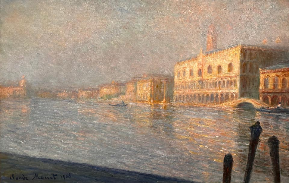Claude Monet, The Palazzo Ducale, 1908 Museum Barberini, Potsdam (near Berlin, Germany)