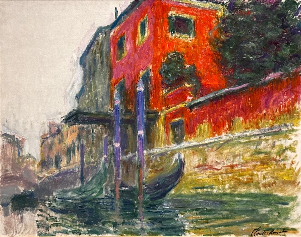 Claude Monet, The Red House, 1908 Collection of the Galerie Larock-Granoff, Paris