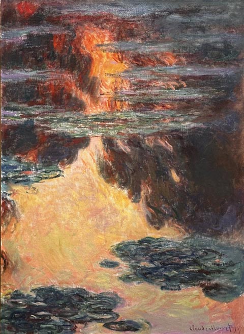 Claude Monet, Water Lilies, 1907 Musee Marmottan Monet, Paris
