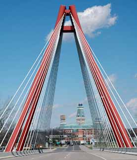 Jean Mueller Quadrapod Bridge Columbus Indiana