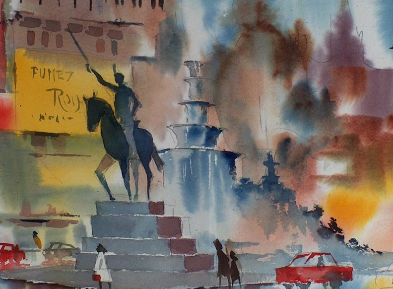 Sam Cook Boulevard Adolph Max Brussels Closeup