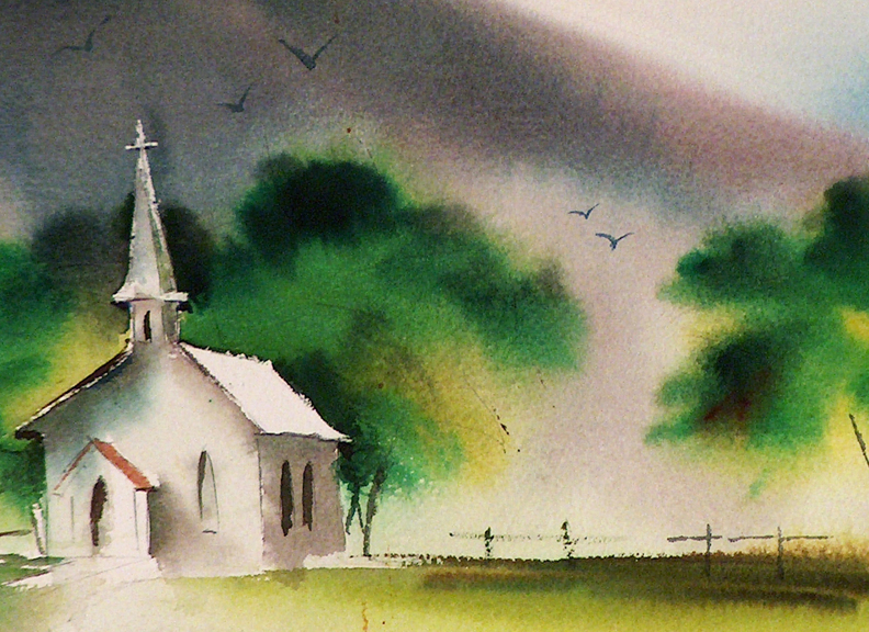 Sam Cook Country Church Closeup