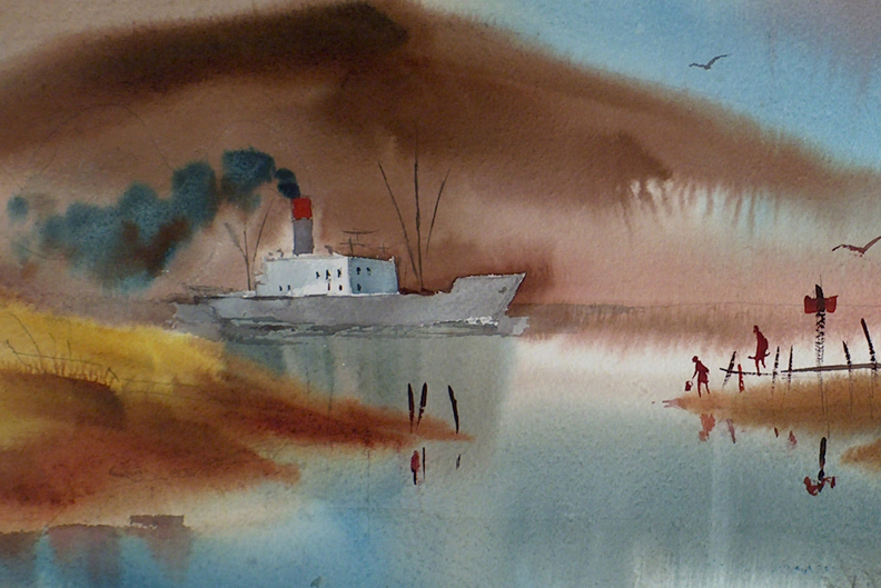 Sam Cook Gateway to the Sea Closeup