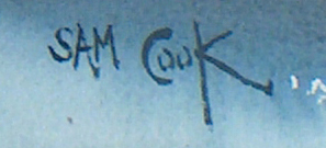 Sam Cook Morning Blues and Grays Signature