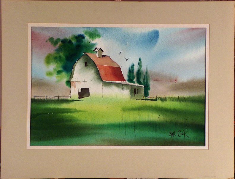 Sam Cook Oregon Farm with current mat
