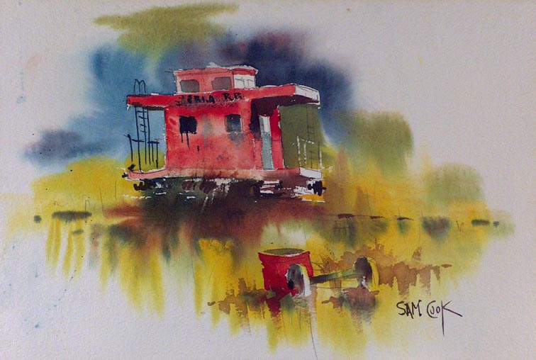 Sam Cook Red Caboose