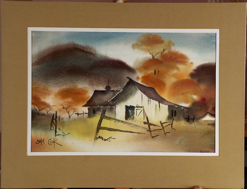 Sam Cook Valley Barn with current mat