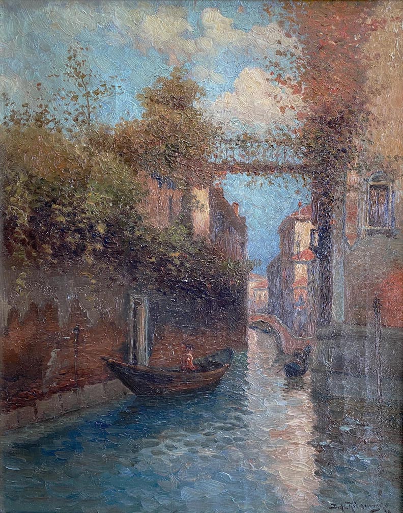 Richard Dey De Ribcowdsky Venetian Canal 1917