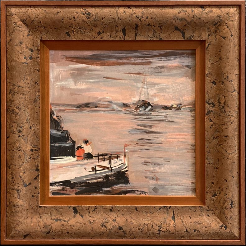 Phil Dike, After Sailing, Balboa Harbor