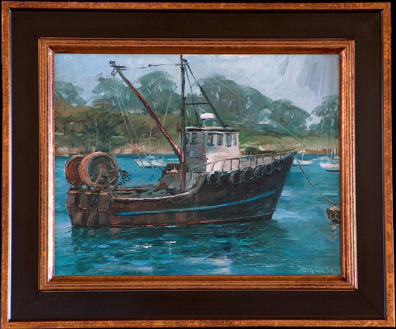 Alex Dzigurski II Bodega Ghost with Frame