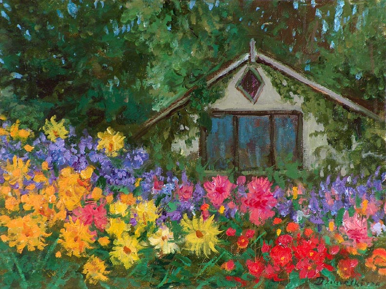 Alexander Dzigurski Petaluma Highway Cottage