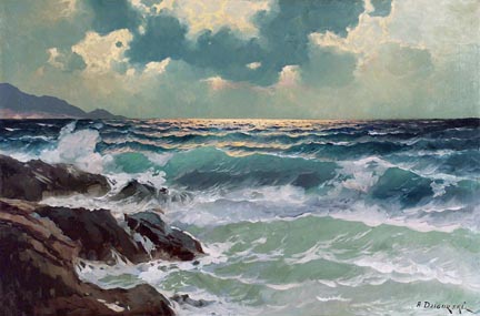 Alexander Dzigurski, Dance of Light, off Big Sur
