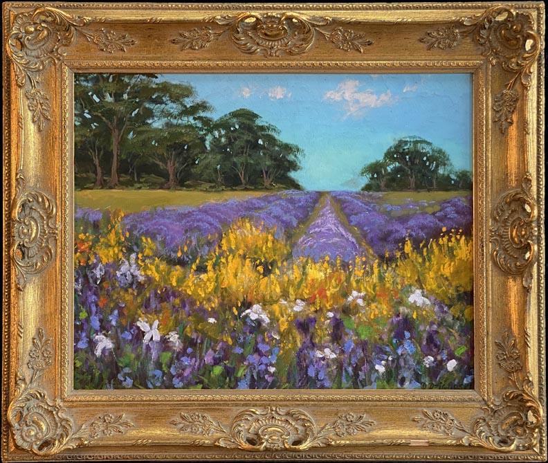 Dorothy Dzigurski, Lavender Fields, Provence, France