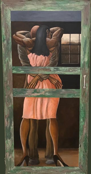 Screen Door,2007 (unfinished work in progress) Ernie Barnes Family Trust