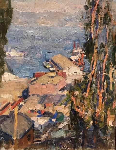 E. Charleton Fortune, From Telegraph Hill, c1918 Collection of Simon K Chiu 