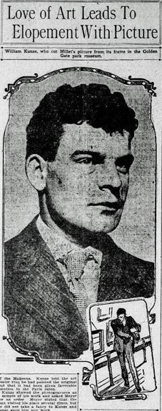 Drawing of William Kunze SF Call March 17 1910