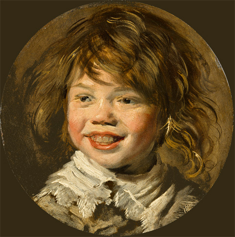 Frans Hals, Laughing Boy 1625,  Mauritshuis, The Hague, The Netherlands