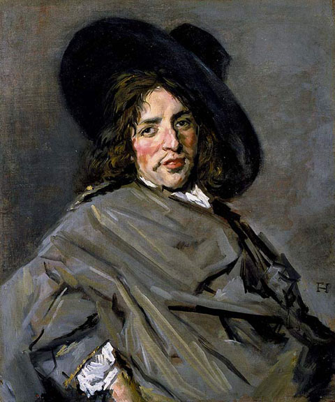 Frans Hals, Portrait of an Unknown Man 1660-63,  Fitzwilliam Museum, Cambridge, UK