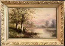 Henrietta Riddell Fish, Marsh Sunset