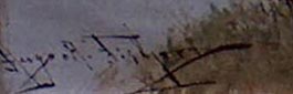 Hugo Anton Fisher Cattle Grazing Signature