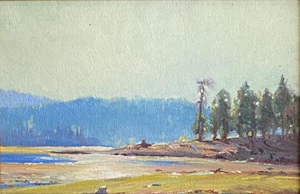 Clyde Forsythe River Reflection