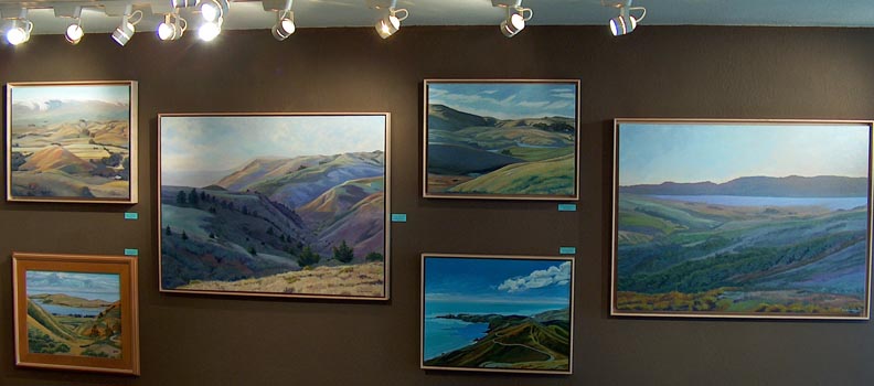 Linda Sorensen Paintings in the current exhibit