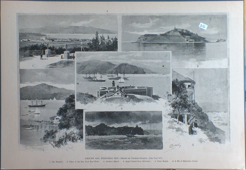 Charles Graham Print Around San Francisco Bay