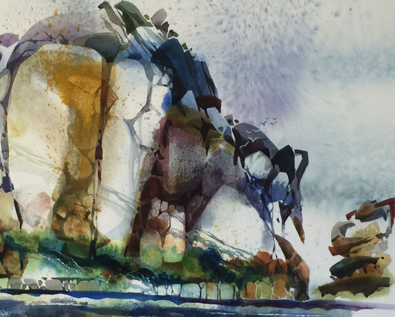 Robert Gray Morro Rock Closeup