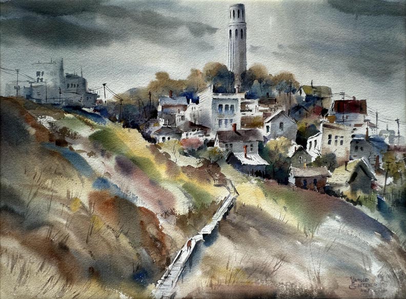 Harold Gretzner, Coit Tower, San Francisco