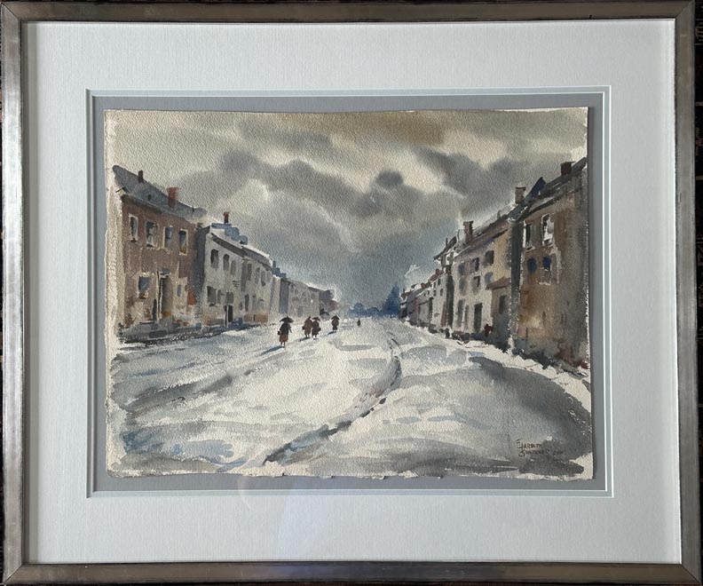 Harold Gretezner, Snowy Cobblestones