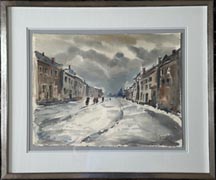 Harold Gretzner, Snowy Cobblestones