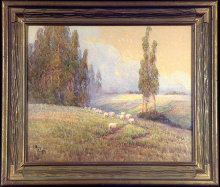 Grace Allison Griffith Sheep Hills and Eucalyptus