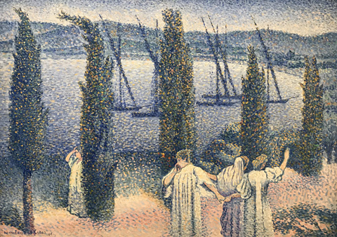 Henri Edmond Cross, Nocturne, 1896 Association Friends of the patit palais, Geneva, Switzerland