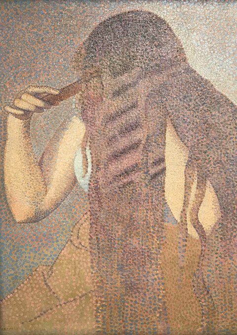 Henri Edmond Cross, The Hair, 1892 Musee d'Orsay, Paris