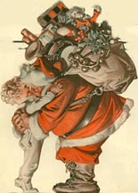 J C Leyendecker Santa Claus