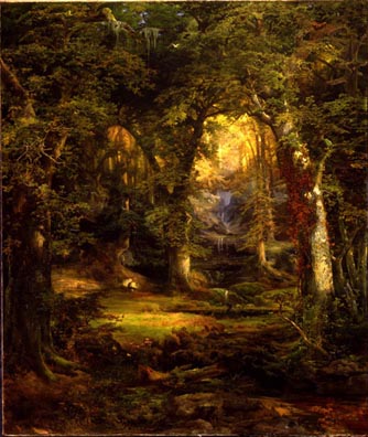 Haggin Museum Thomas Moran A Woodland Temple